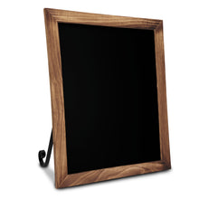 Load image into Gallery viewer, TenXVI Designs 18x22&quot; Torched Wood Chalkboard Sign